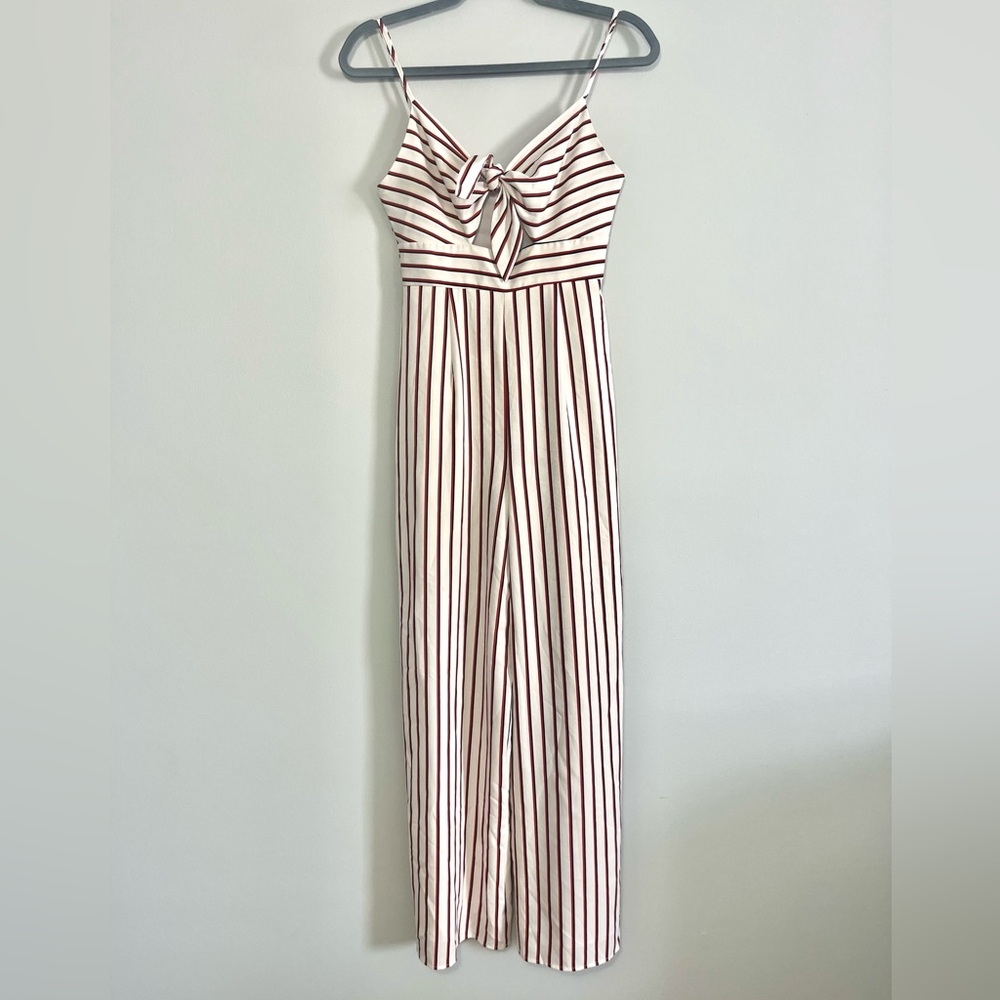 Forever 21 Women’s S Striped Jumpsuit